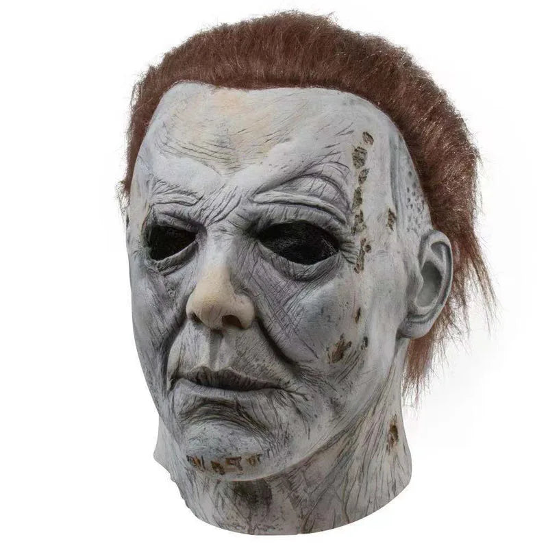 Halloween Latex Skull Mask Horror Skeleton Full Head Helmet Skull Full Face Mask Masque Party Costume Props Halloween Decoration