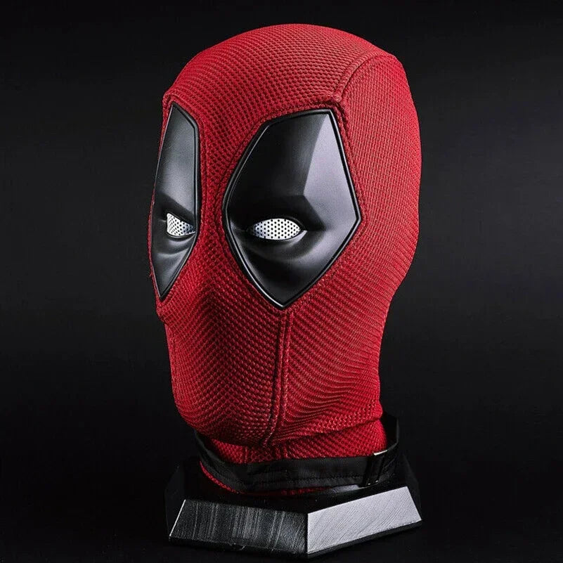 Anime Movie Deadpool Cosplay Mask Nico Shuai Dragon Head Cover Knitted Cotton Mesh Helmet Halloween Party Carnival Costume Props